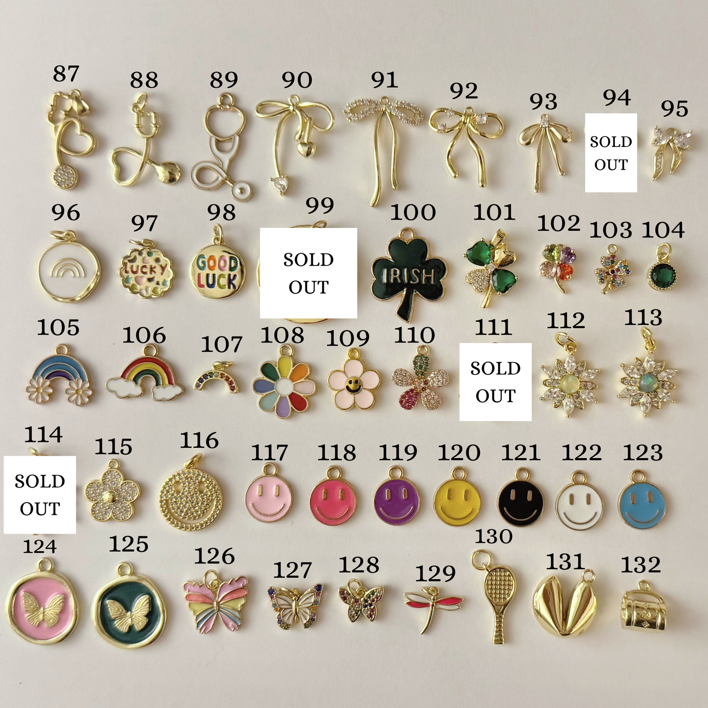 Build Your Own Custom Charm Necklace or Bracelet