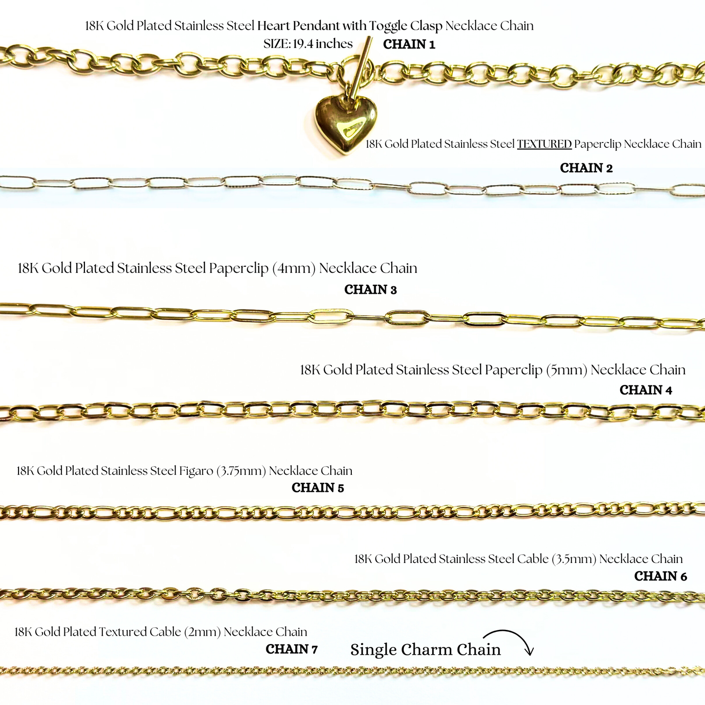 Build Your Own Custom Charm Necklace or Bracelet