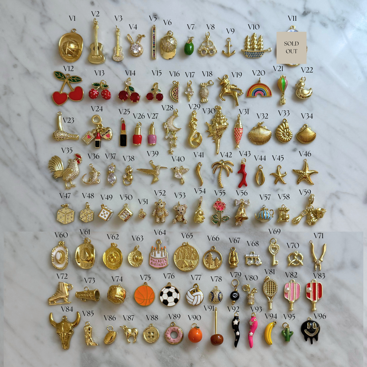 Build Your Own Custom Charm Necklace or Bracelet