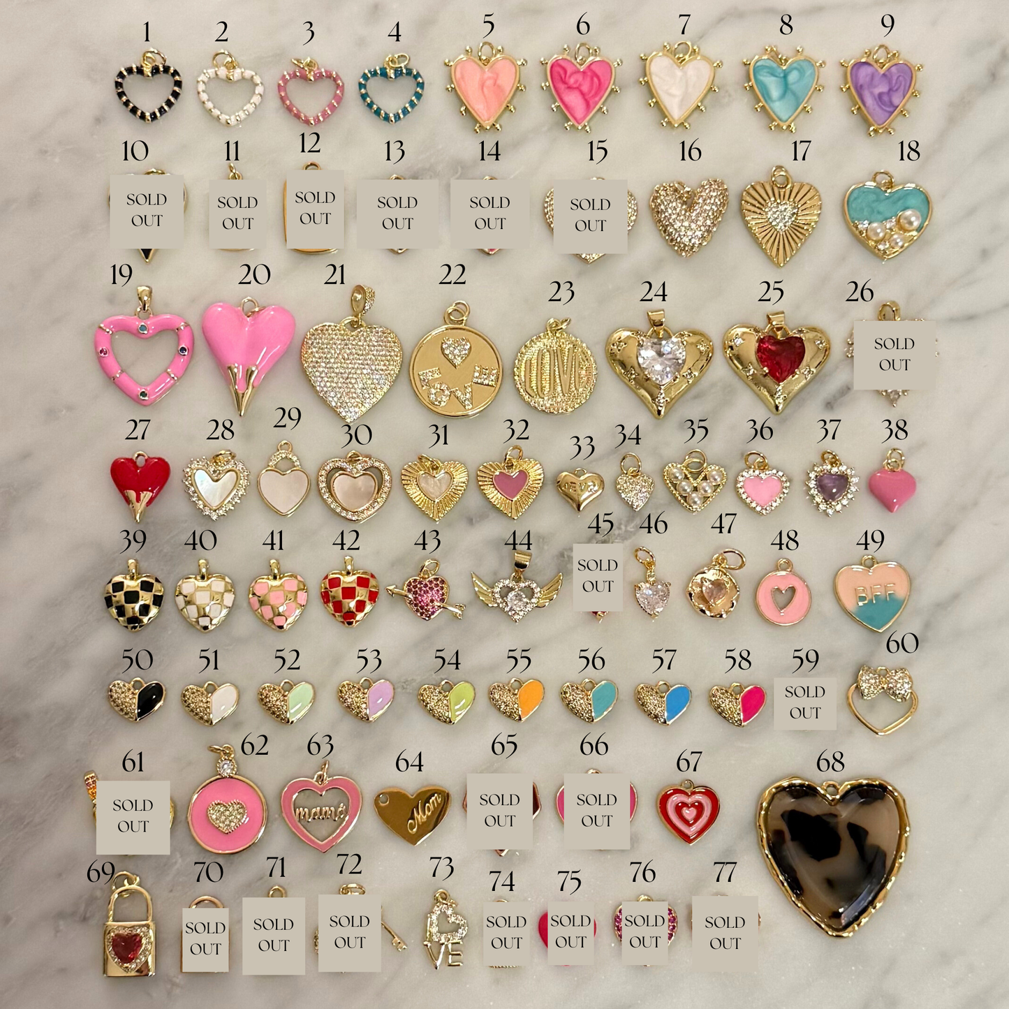 Build Your Own Custom Charm Necklace or Bracelet